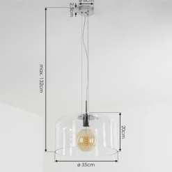 hofstein Suspension Tembotalo Chrome, 1 lumière