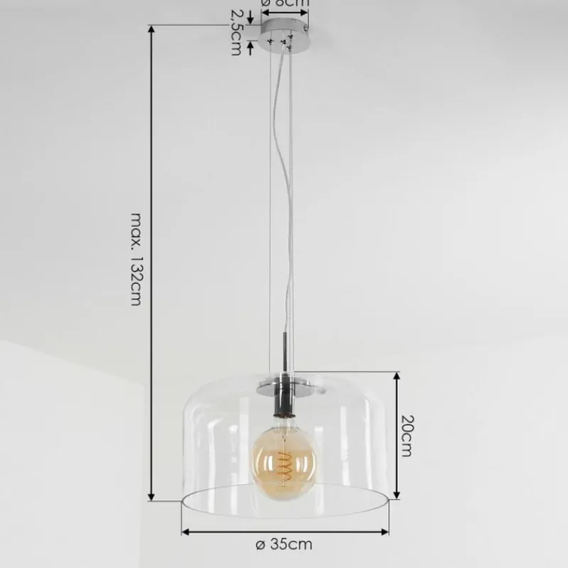 hofstein Suspension Tembotalo Chrome, 1 lumière