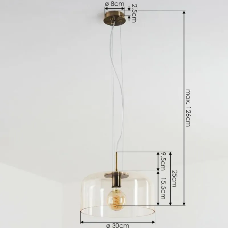 hofstein Suspension Tembotalo Laiton, 1 lumière