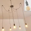 hofstein Suspension Tenna Gris, 5 lumières* Suspensions