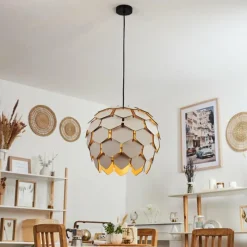 Luminaires Scandinaves-hofstein Suspension Thayngen Noir, 1 lumière