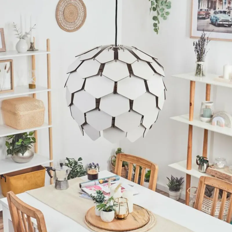 Luminaires Scandinaves-hofstein Suspension Thayngen Noir, 1 lumière