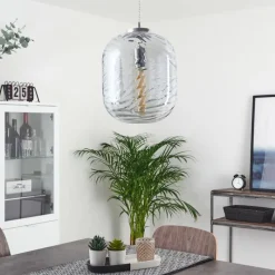 hofstein Suspension Tomboul Chrome, 1 lumière