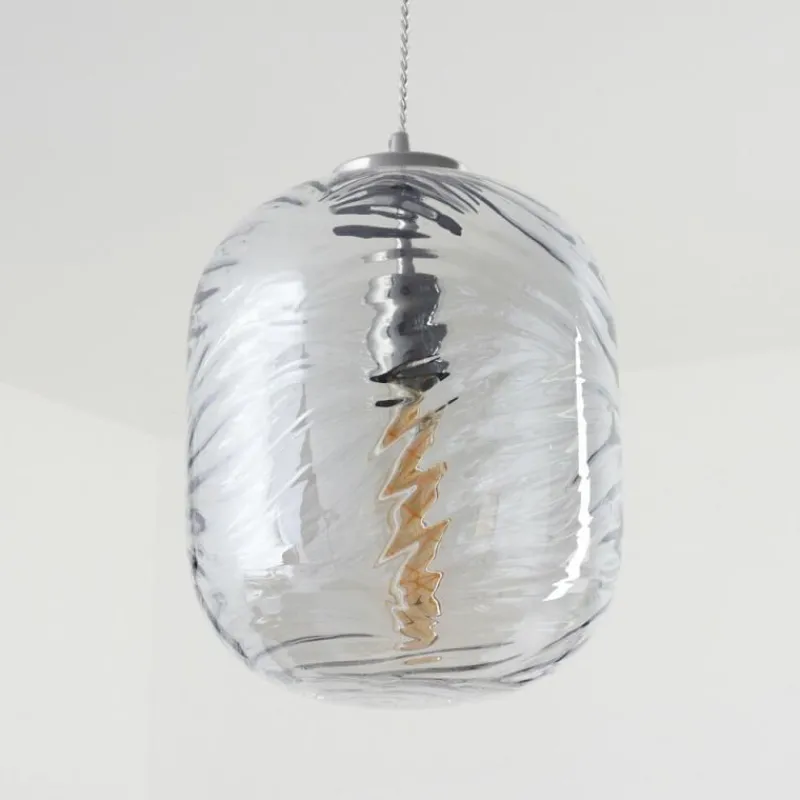 hofstein Suspension Tomboul Chrome, 1 lumière