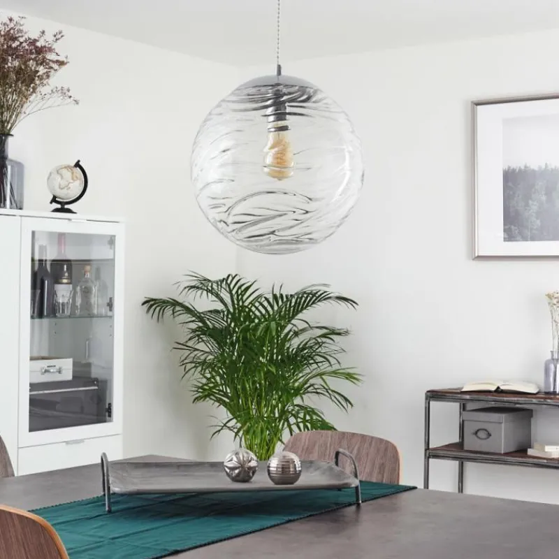 hofstein Suspension Tomboul Chrome, 1 lumière