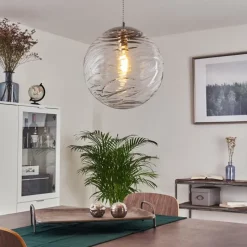 hofstein Suspension Tomboul Chrome, 1 lumière