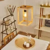 Style Boho-Chic-hofstein Suspension Torreglia Bois clair, 1 lumière