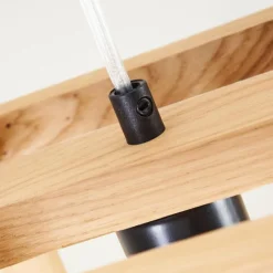 Style Boho-Chic-hofstein Suspension Torreglia Bois clair, 1 lumière