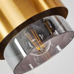 hofstein Suspension Traak Noir, 8 lumières