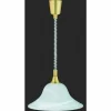 Luminaires Trio Suspension Trio 3407 Laiton, 1 lumière