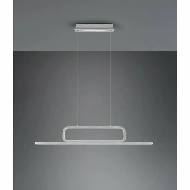 Luminaires Trio Suspension Trio Aick LED Aluminium, 1 lumière* Suspensions