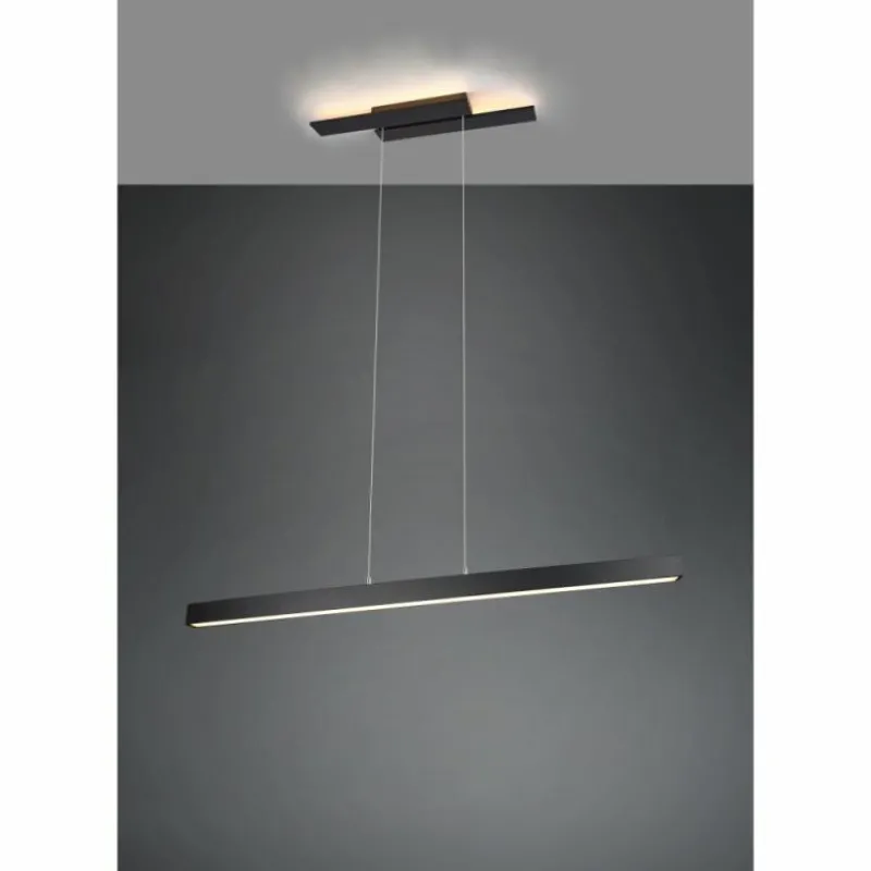 Luminaires Trio Suspension Trio Belfast LED Noir, 1 lumière* Éclairage Led