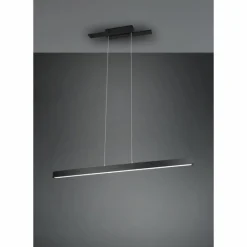 Luminaires Trio Suspension Trio Belfast LED Noir, 1 lumière* Éclairage Led