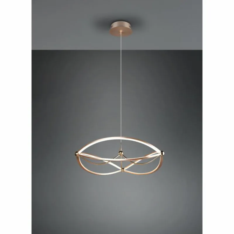 Luminaires Trio Suspension Trio Charivari LED Laiton, 1 lumière* Suspensions