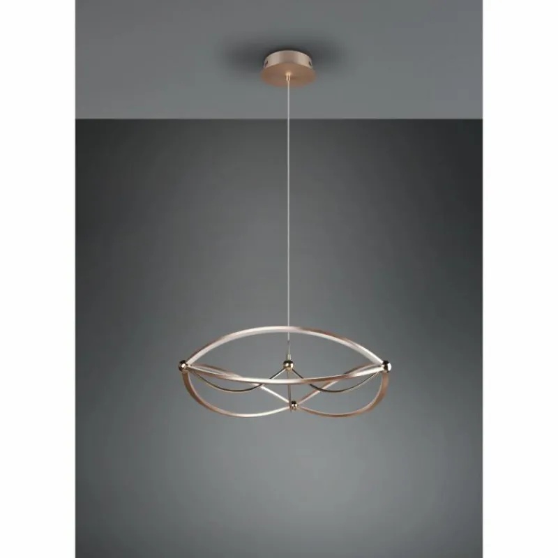 Luminaires Trio Suspension Trio Charivari LED Laiton, 1 lumière* Suspensions