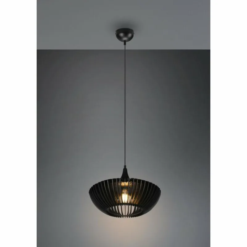 Luminaires Trio Suspension Trio Colino Noir, 1 lumière* Suspensions