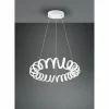 Luminaires Trio Suspension Trio Curl LED Blanc, 1 lumière* Suspensions
