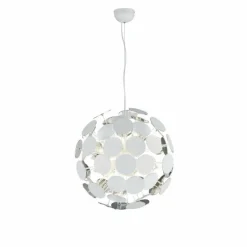 Luminaires Rustiques-Luminaires Trio Suspension Trio DISCALGO Blanc, 6 lumières