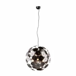 Luminaires Trio Suspension Trio Discalgo Noir, 6 lumières