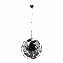 Luminaires Trio Suspension Trio Discalgo Noir, 6 lumières