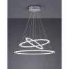 Luminaires Trio Suspension Trio Durban LED Nickel mat, 1 lumière* Éclairage Led