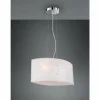 Luminaires Trio Suspension Trio Elisa Chrome, 2 lumières