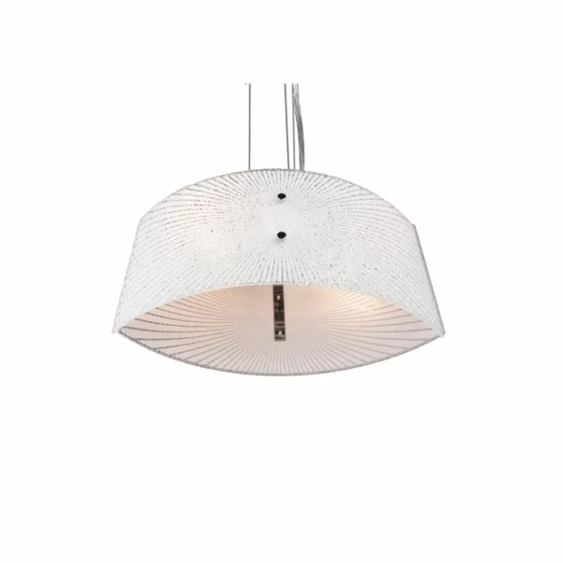 Luminaires Trio Suspension Trio Elisa Chrome, 2 lumières