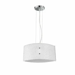 Luminaires Trio Suspension Trio Elisa Chrome, 2 lumières