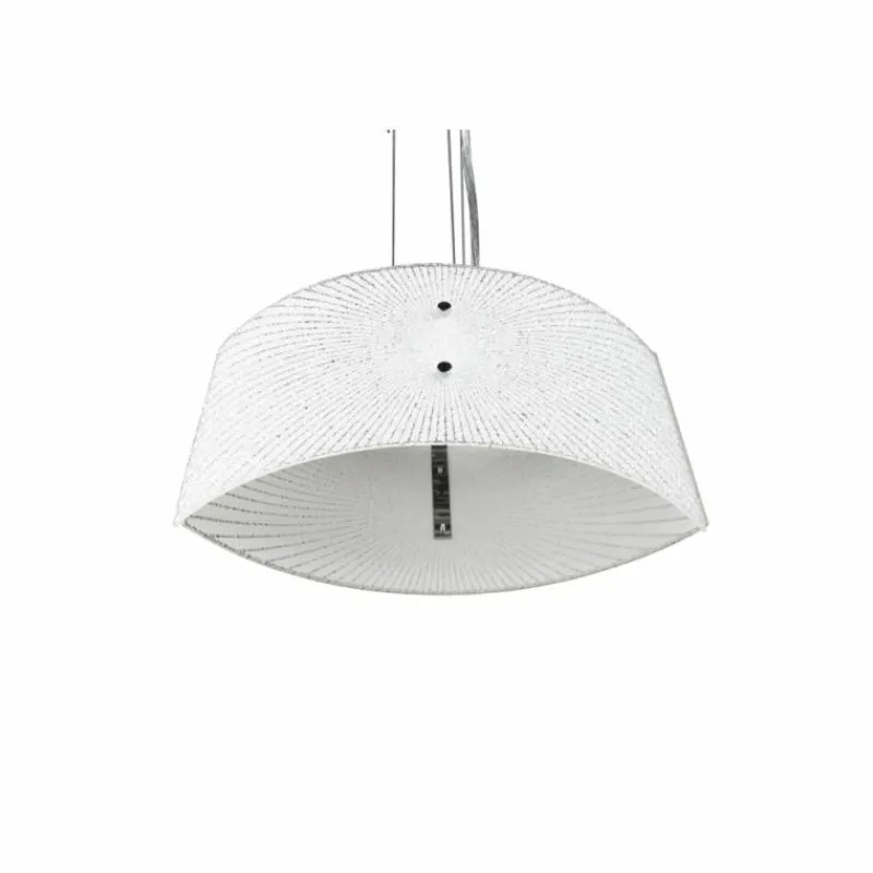 Luminaires Trio Suspension Trio Elisa Chrome, 2 lumières