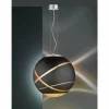 Luminaires Trio Suspension Trio FARO Chrome, 1 lumière