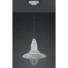 Lampes Industrielles-Luminaires Trio Suspension Trio FISHERMAN Gris, 1 lumière