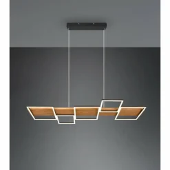 Luminaires Trio Suspension Trio Harper LED Noir, 1 lumière* Éclairage Led