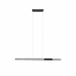 Luminaires Trio Suspension Trio Helios LED Aluminium brossé, 1 lumière* Éclairage Led