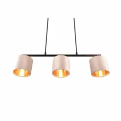 Luminaires Trio Suspension Trio JULIETA Noir, 3 lumières* Suspensions