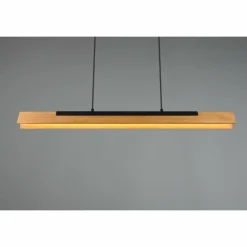 Lampes Vintages & Rétros-Luminaires Trio Suspension Trio Kerala LED Noir, 1 lumière