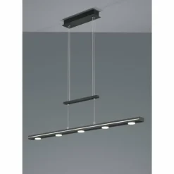 Luminaires Trio Suspension Trio Lacal LED Nickel mat, 7 lumières