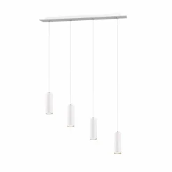 Luminaires Trio Suspension Trio Leuchten MARLEY Blanc, 4 lumières* Suspensions