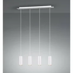 Luminaires Trio Suspension Trio Leuchten MARLEY Blanc, 4 lumières* Suspensions