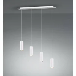 Luminaires Trio Suspension Trio Leuchten MARLEY Blanc, 4 lumières* Suspensions