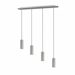 Luminaires Trio Suspension Trio Leuchten MARLEY Nickel mat, 4 lumières* Suspensions