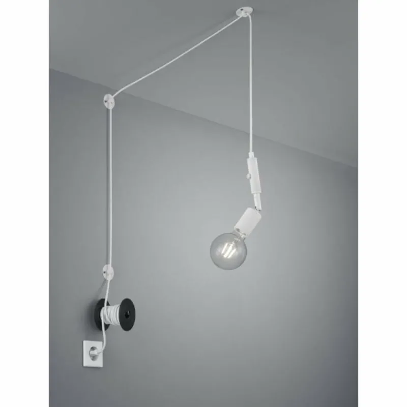 Luminaires Scandinaves-Luminaires Trio Suspension Trio Leuchten STELLA Blanc, 1 lumière
