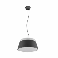 Luminaires Rustiques-Luminaires Trio Suspension Trio Leuchten BARONESS Anthracite, 3 lumières