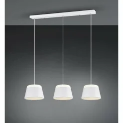 Luminaires Rustiques-Luminaires Trio Suspension Trio Leuchten BARONESS Blanc, 6 lumières