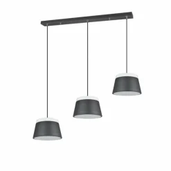 Luminaires Rustiques-Luminaires Trio Suspension Trio Leuchten BARONESS Anthracite, 6 lumières