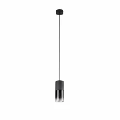 Luminaires Scandinaves-Luminaires Trio Suspension Trio Leuchten ROBIN Noir, 1 lumière
