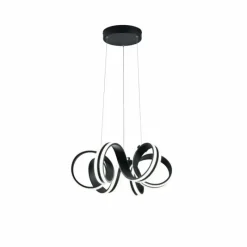 Luminaires Trio Suspension Trio Leuchten CARRERA LED Noir, 1 lumière* Éclairage Led