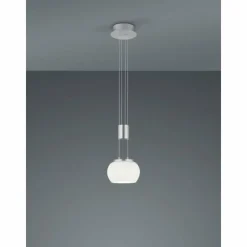 Luminaires Trio Suspension Trio Madison LED Nickel mat, 1 lumière