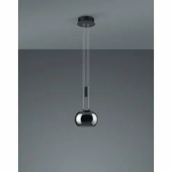 Luminaires Trio Suspension Trio Madison LED Noir, 1 lumière