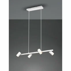 Luminaires Trio Suspension Trio MARLEY Blanc, 4 lumières* Suspensions
