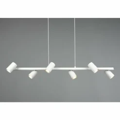 Luminaires Trio Suspension Trio MARLEY Blanc, 6 lumières* Suspensions